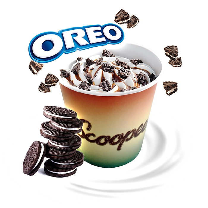 Oreo SCOOPEE lágyfagylalt